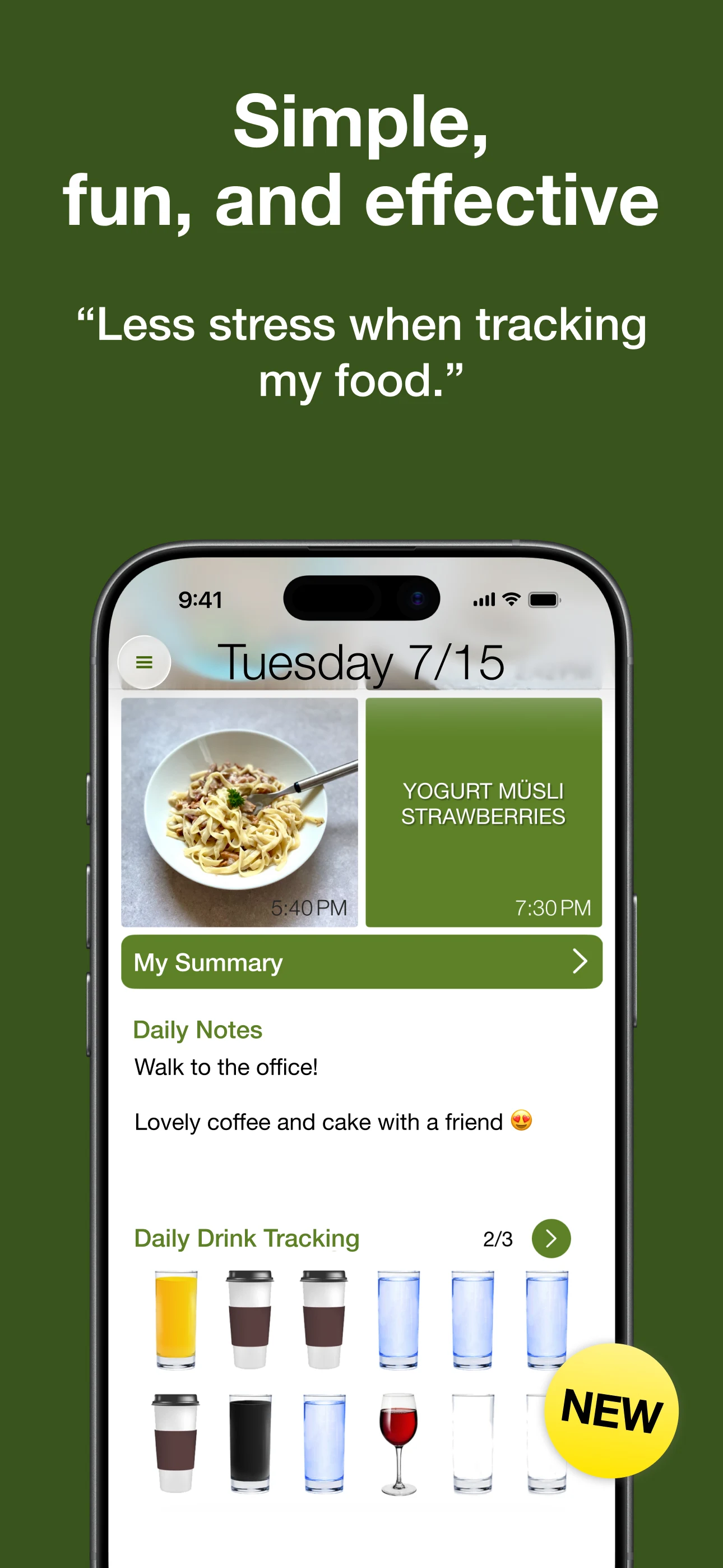 Food Diary See How You Eat Log screenshot